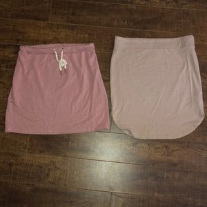 Two mini skirt Ardene and Forever21